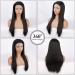 Vigorous 20 Inch Black Straight Headband Wig for Women - Heat Resistant Synthetic Fiber, Natural Look, Glueless Design - Buy Online on GoSupps.com