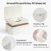 Buy Baby Wet Wipes Box - White Storage Solution for Damp Cloths Moist Towels & Toilet Paper - 18.5 x 12.2 x 7 cm - Buy Online on GoSupps.com