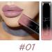 Matte Lipstick HERBENJOY Lipgloss Liquid Blush Lipsticks For Women Long Lasting Waterproof Non-Stick Cup Not Fade High Pigmented Velvet Lipstain (#01) - Buy Online on GoSupps.com