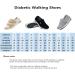Women's Diabetic Shoes Wide Width Edema Comfy Lightweight Orthopedic Walking Shoes - Adjustable Strap, Non-Slip - Ideal for Elderly, Arthritis, Bunions - Size 8 Wide Beige - Buy Online on GoSupps.com