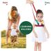 Hinata Security Lines | 2-in-1 Seat Belt Baby Anti-Lost Belt | Safe Toddler Harness for Children | Yellow - Shop Now! - Buy Online on GoSupps.com