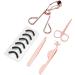 4 in 1 Eyelash Curler Kit - Curling Tweezers Scissors & Silicone Pads for Long-Lasting Eyelashes - International Shipping Available - Buy Online on GoSupps.com