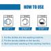 Laundry Detergent Sheets 30- Fresh Scent Liquidless Laundry Detergent | Liquidless Laundry for Sensitive Skin Travel Clean Strips Zero Waste Eco Friendly Clothes Washer Luckyda - Buy Online on GoSupps.com