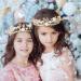 Gold Seashell Crown - Campsis Flower Girl Headpiece for Princess Birthday/Wedding - Buy Online on GoSupps.com