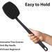 iTokGoK Silicone Back Scrubber - Anti-Slip Long Handle Shower Exfoliator & Massage Brush for Sensitive Skin - Durable & Unisex (Black - Buy Online on GoSupps.com