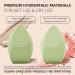 Dolovemk | Extra Large Beauty Egg Blender Makeup Sponge Face Foundation Blending Puffs Height:8.5cm(Dry)/10cm(Wet) (Green) - Buy Online on GoSupps.com