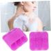 Shop Healvian 3pcs Cleaning Brush Set - Shampoo Tub & Bath Massage Brush - Purple | International Shipping - Buy Online on GoSupps.com