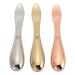 3 Pieces Zinc Alloy Makeup Spatula Eye Cream Spoon Beauty Scoop Mini Spoon Makeup Beauty Spoons Mini Cosmetic Skincare Spatula for Cream Lotions Silver Gold Rose Gold