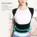 Adjustable Hunchback Corrector - Soft Breathable Back Support Brace for Office & Home | Ideal for Posture Improvement - Buy Online on GoSupps.com