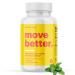 Move Better - Natural Joint Supplements For Women and Men | Supports Mobility Cartilage Repair and Joint Health | Fast Acting MSM Chondroitin & Glucosamine Joint and Knee Supplements | 90 Capsules