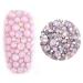 Glittery Miniature Flatback Rhinestones for Nail Art: Decorative Manicure Charms with Lustrous Artificial Shine