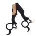 Angoily 2st razor holder men shaver razor shaver water creator Wearable razor razor old razor hand razor old -fashioned knife holder ring beard man stainless steel coating