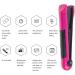 Hair Straightener - USB Rechargeable Mini Ceramic Flat Iron | Multi-Functional Curler & Styling Tool for Men & Women | Fast Heating Salon Quality - Buy Online on GoSupps.com