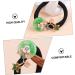 Mikinona 1pc Ancient Style Hair Circle Headband Elastic Decorative Hair Tie Gemstone Hair Tie Hair Styling Tie Bejeweled Headband Flower Hair Tie Girl Green Agate Bun Literature and Art - Buy Online on GoSupps.com