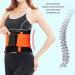 VVHuda Waist Support Belt - Breathable & Adjustable Posture Correction for Men & Women | Spine Support & Comfort Fitness - Buy Online on GoSupps.com