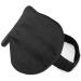 Aroy Luxury Silk Sleep Mask | 100% Mulberry Silk Eye Mask | Anti-Aging Black Sleep Mask for Travel & Relaxation - Buy Online on GoSupps.com