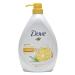 Dove Go Fresh Energize Body Wash  Grapefruit and Lemongrass Scent  33.8 Ounce (1 Liter) International Version