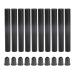 10 PCS 4g Refillable Liquid Tubes for Eyelashes Growth Oil Multifunctional Cosmetic Bottles in Black