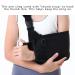 Kids Shoulder Immobilizer Arm Sling with Waist Belt - Pediatric Breathable Support Brace for Shoulder Injury (Small, Black) - Buy Online on GoSupps.com
