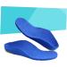 FRCOLOR 2 Pairs Kids Foot Inserts - Breathable Insoles for Flatfoot Cushion Shoe Pads Blue - Size 6 - Comfortable Support for Children - Buy Online on GoSupps.com