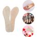 NOLITOY Honeycomb Three-Point Insole & Nail Gloves - Heel Lift Insoles for Women | 3/4 Length Shoe Inserts & Sports Shoes - Buy Online on GoSupps.com