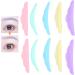 Buy 5 Pairs Silicone Eyelash Perming Shields - Colorful Lash Lift Pad Set for Perfect Makeup - Buy Online on GoSupps.com