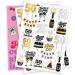 xo  Fetti 50th Birthday Party Decorations 50 and Fabulous Temporary Tattoos - 38 styles | Gold + Silver Foil Fifty Birthday Gift  Birthday Girl - Buy Online on GoSupps.com