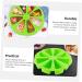 OUNONA 2pcs 8 Divider Baking Pan Cake Stencils Portion Cake Molds Silicone Shapes Cavity Cake Pan Cupcake Baking Mold Cake Molds Chocolate High Temperature Resistance Silica Gel - Buy Online on GoSupps.com