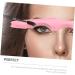 WOONEKY Silicone Beauty Ruler Tape Silicone Mold Mascara Shield Guard Mutitool Travel Make up Pink Stencil 15X4.15CM Pink - Buy Online on GoSupps.com