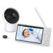 Video Baby Monitor, eufy Baby, Video Baby Monitor with Camera and Audio, 720p HD Resolution, Night Vision, 5" Display, 110 Wide-Angle Lens Included, Lullaby Player, Ideal for New Moms