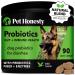 Pet Honesty Digestive Probiotic Soft Chews for Dogs Natural Digestive Support Immunity Health Seasonal Allergies Occasional Diarrhea & Constipation Due to Normal Environmental Issues (Duck) DOG Digestive Support (DUCK)