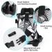 Buy Newdoar Chalk Bag for Climbing - Boulder Creide Bag with Quick Lock Belt & 2 Large Zip Pockets - Essential Climbing Equipment in Black - Buy Online on GoSupps.com