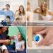 OOCOME Portable UV Toothbrush Disinfection Device - Deep Cleaning Sterilizer with Holder & Stickers - Organizer for Family & Travel - 4 Pack - Buy Online on GoSupps.com