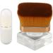 Foundation Brush for Liquid Makeup Liquid Foundation Brush Soft Fluffy Hair Easy Stick Loose Powder Brush for Blush Artificial Fibre Nail Dust Brush - Buy Online on GoSupps.com