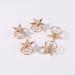 Yheakne Boho Star Hair Coils - Spiral Swirl Hair Pins | Gold Hair Studs for Women and Girls | Decorative Hair Accessories 5Pcs - Buy Online on GoSupps.com
