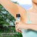 AmElegant Facial Hair Removal for Women - Painless Nose Hair Trimmer - Rechargeable Waterproof Hair Remover for Peach Fuzz, Chin, Upper Lip, Mustaches, and Legs - Portable 2-in-1 White - Buy Online on GoSupps.com
