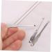 100pcs Stainless Steel Ear Spoons - Small Silver Ear Cleaner & Wax Curette - Buy Online on GoSupps.com
