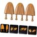 3-in-1 Acupressure Massage Device | Wooden Meridian Toothbrush & Nasal Massager | Reflex Zone Therapy - Buy Online on GoSupps.com