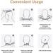 Cervical Neck Traction Device 360 Rotation Adjustment Neck Support Brace Folding Design Easy to Carry Cervical Support Prevent Neck Cervical Pain - Buy Online on GoSupps.com