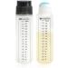 Pack of 6 K-BOTTLE 1oz Minoxidil Applicator Bottles with Sponge Head - Scalp Essence & Hair Loss Medicine/Cosmetic - Black & Translucent - Buy Online on GoSupps.com