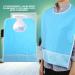 ting Bib Clothes Protector 2 Colors Optional 17.7 X 25.2In Adu For Older(Light Blue) - Buy Online on GoSupps.com