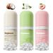Popboom Probiotic Travel Size Mouthwash Tablets for On-The-Go Oral Care Teeth Whitening Mouthwash Tablets for Fresh Breath Instant Freshness for Date-Night (105 Tablets) (Coconut+Green Tea+Peach)