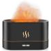 PLUWEL Flame Diffuser Humidifier-Auto Off 180ml Essential Oil Diffuser-2 Modes Brightness Aroma Humidifier with Fire Flame Effect for Home,Office,Spa,Gym(Black)
