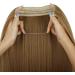 22 Ginger Brown Mix Bleach Blonde Straight Halo Hair Extension - Heat Resistant Synthetic Fiber - 4.4 Oz - No Clip - OMRREAT - Buy Online on GoSupps.com