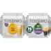 Tassimo Chai Tea Latte Single Serve T-Discs 180g (Pack of 5) & Nabob Caf Crema Coffee Single Serve T-Discs 110g (5 Boxes of 14 T-Discs)