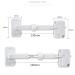 Buy 2x Adjustable Child Safety Window Locks - Self-Adhesive for Cupboards Drawers Ovens & More | Ideal for Babies Toddlers & Pets - Secure Your Home | International Shipping - Buy Online on GoSupps.com