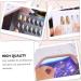 ABOOFAN 4 Pcs Nail Color Book Nail Samples Sticks Nail Salon Tools Dip Powder Nail Kit Nail Polish Sample Fake Display Tips Nail Art Display Color Chart Abs Canned White Graphics Card - Buy Online on GoSupps.com