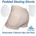 SkatingSpirit Padded Figure Skating Shorts - X-Large Size with Hip Tailbone Gel Pad for Protection - Buy Online on GoSupps.com