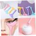 Eyeliner Aid Eyeshadow Silicone Molds Eyeliner Template Tools Marscara Drawing Aid Eyelash Tool Face 11.7X5.9CM Pink - Buy Online on GoSupps.com
