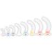 LINE2design Guedel Oral Airway Kit - Multi-Color Disposable Gas Guide Tube for First Aid - EMT Supplies Trauma Airways - Latex-Free Polyethylene Plastic - Buy Online on GoSupps.com